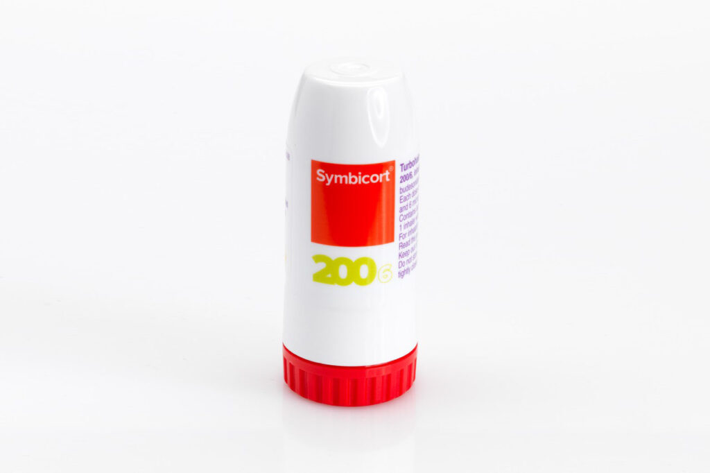 Image of a Turbohaler Dry Powder Inhaler