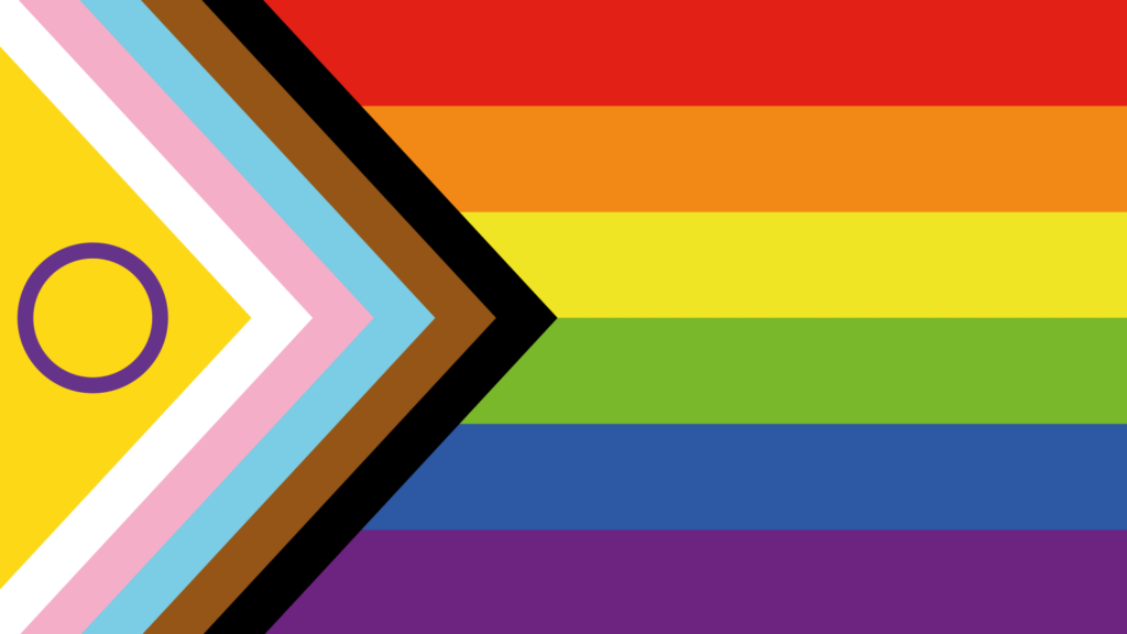 Intersex-inclusive Progress Pride flag