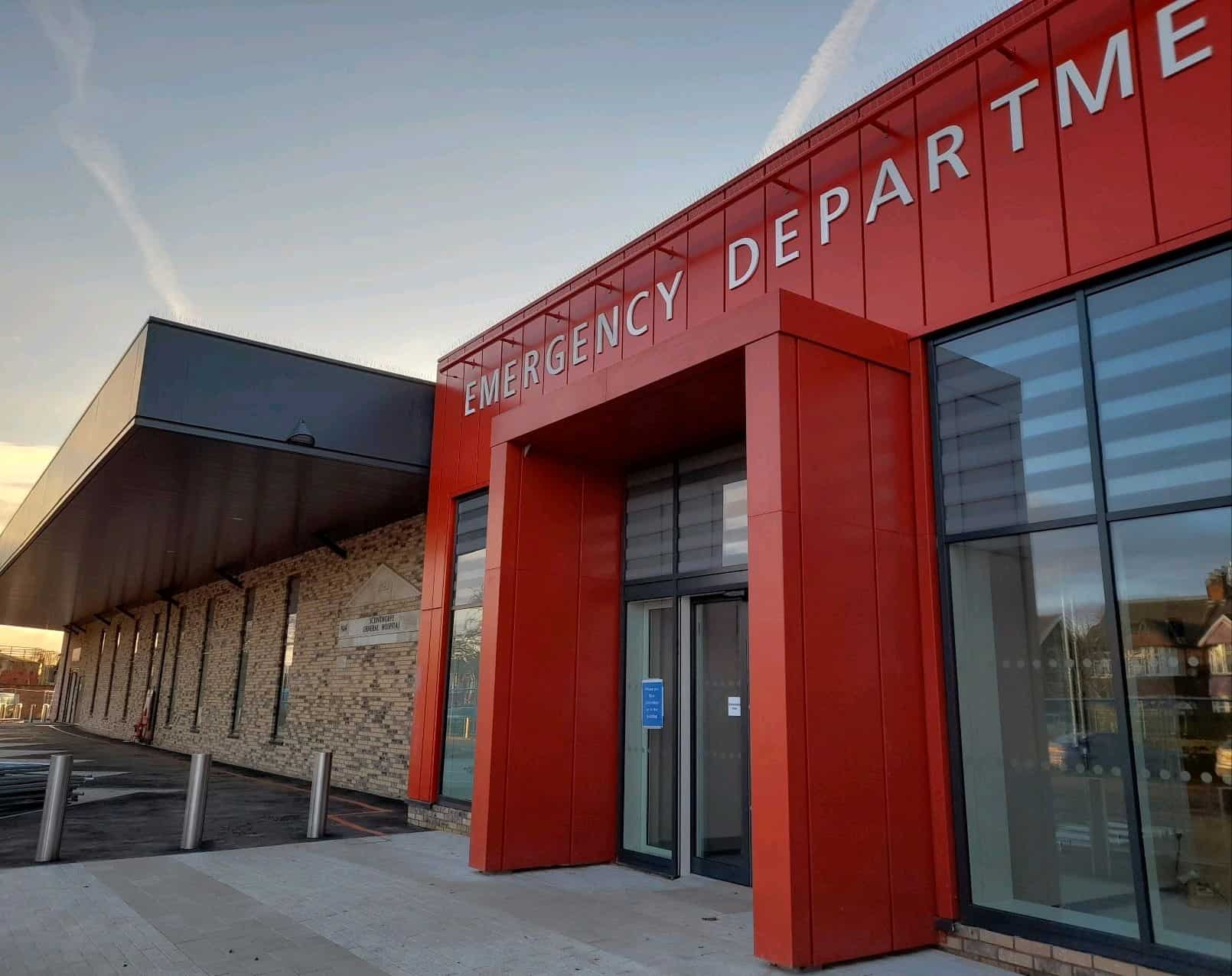 The Emergency Department at Scunthorpe General Hospital.