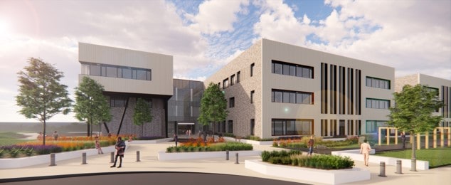 An artist's impression of the new Catterick Integrated Care Campus.