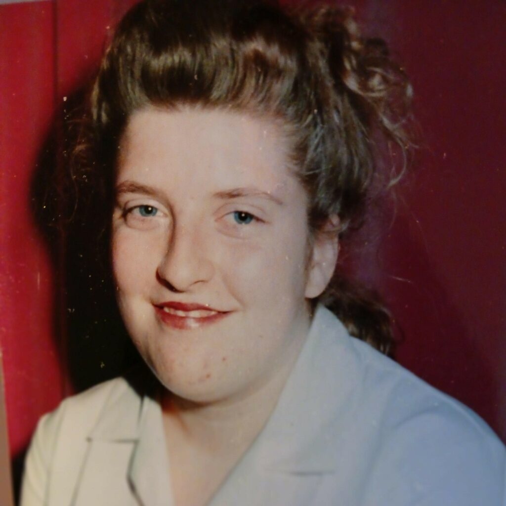 Headshot of Cheryll Horingold as a student nurse to celebrate International Nurses Day 2024.