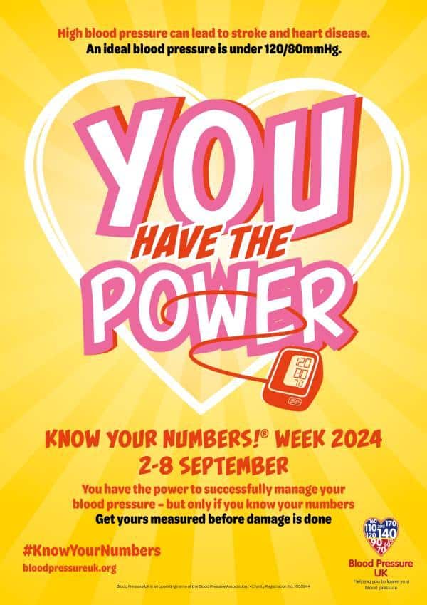 You have the power: Know Your Numbers Week encourages people to get their blood pressure checked